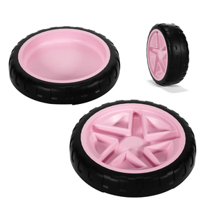 Tigela de Alimentação Lenta em Forma de Pneu de Plástico Durável Anti-engasgo com Design de Labirinto de Duas Camadas para Cães e Gatos Pequenos Anti-queda - Product Image 3