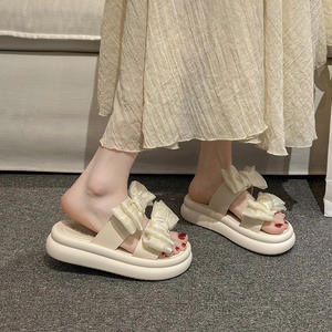 Nuevas Pantuflas de Plataforma Ultra Suaves y Versátiles para Mujer, Zapatos de Verano para Exteriores con Amortiguación Tipo Nube, Sandalias Casuales de Playa - Product Image 3