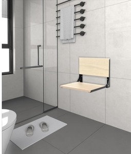 Wholesale Modern Design Stainless Steel Disabled Wall Mounted Shower Chair Hospital Elderly Bathroom <strong>Bath</strong> Folding <strong>Seats</strong> - Product Image 1