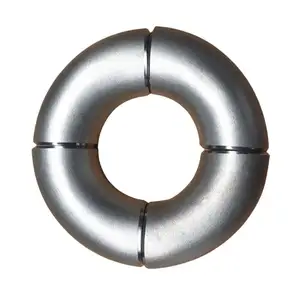 SS pipe fittings ASME B16.9 butt weld fittings 90 degree seamless elbow stainless steel 304 grade bend elbow