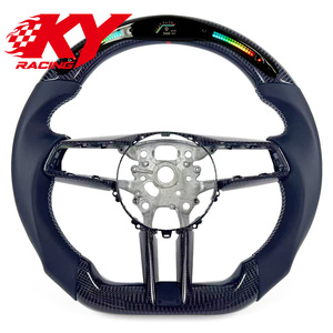 Custom Sports Style Carbon Fiber With LED <b>Steering</b> <b>Wheel</b> <b>for</b> Porsche 911 991 992 958 Macan Panamera 918 Cayenne GT3 Cayman - Product Image 1
