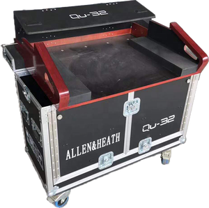 กล่องใส่เครื่องผสมเสียงแบบไฮดรอลิกสั่งทำพิเศษสำหรับ Allen Heath QU16 QU24 <span class=keywords><strong>QU32</strong></span> พร้อมดีไซน์ฝาพับ - Product Image 5