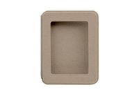 Boîte de rangement cosmétique rigide personnalisée écologique, boîte à montres en fibre de canne à sucre biodégradable, doublure en éponge en papier kraft, gaufrage UV