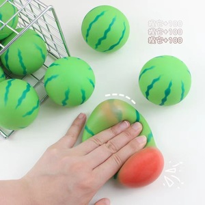 Juguete de simulación de sandía para aliviar el estrés, juguete de broma, juguete pequeño para reducir el estrés - Product Image 2