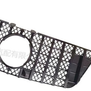 Grille de pare-chocs avant Mercedes-Benz W164, noir argenté, plastique ABS, pièce de rechange pour ML-Class 2005-2008 - Product Image 2