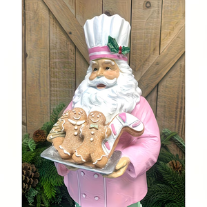 Adornos <span class=keywords><strong>de</strong></span> Resina <span class=keywords><strong>de</strong></span> Santa Claus Duraderos, con Elementos Divertidos y Decorativos, Ideales para Decoración del Hogar, Escritorio y Patios - Product Image 3