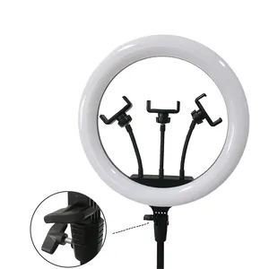 40W Dimmable Photo Studio Video Film Makeup Photographic Lighting Lamp 14 zoll LED Ring Light mit fernbedienung