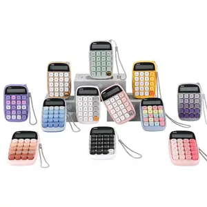 Function Desktop Colorful Calculator 10 Digit Large LCD Display Calculators Dual Power Handheld For Daily And Basic Office
