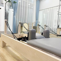Lenton personnalisé en bois d'érable réglable multifonctionnel Pilates Core Bed Yoga Cadillac Studio utilisation adulte