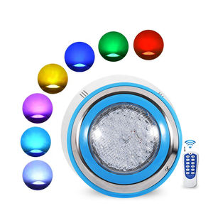 Lumière LED sous-marine IP68 pour <span class=keywords><strong>piscine</strong></span>, <span class=keywords><strong>eau</strong></span> salée, RGB, éclairage complet, étanche, 12V, encastrée, avec télécommande - Product Image 3