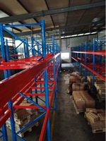 Étagères de stockage industrielles robustes en acier laminé à froid de qualité export, type poutre, construction épaisse, pour entrepôt