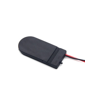 6V CR2032 Knoopcelbatterij Socket Holder Case Cover Met Aan/Uit Schakelaar 3V X 2 batterij Opbergdoos - Product Image 3