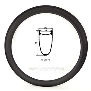 Approvisionnement direct d'usine 700C 23mm largeur <span class=keywords><strong>38mm</strong></span> 50mm 60mm <span class=keywords><strong>jante</strong></span> à pneu en <span class=keywords><strong>carbone</strong></span> UD 3K frein de basalte intérieur 16mm <span class=keywords><strong>jante</strong></span> de vélo de route large - Product Image 1