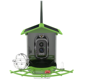 Caméra pour mangeoire à <span class=keywords><strong>oiseaux</strong></span> avec poteau de 75 pouces, carte SD 32 Go, reconnaissance des espèces d'<span class=keywords><strong>oiseaux</strong></span> par IA, alimentation solaire, vidéo HD 2K, ABS durable et léger - Product Image 2