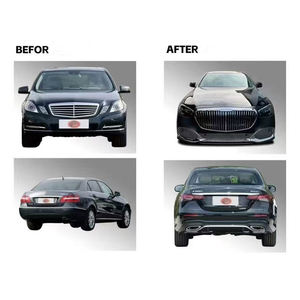 Xenplus Mejora los Sistemas de Carrocería de Automóviles con Parachoques Delantero y Trasero, Rejilla y Faros para Benz W212 a Estilo <span class=keywords><strong>Maybach</strong></span> W213 Sin Cortes - Product Image 4