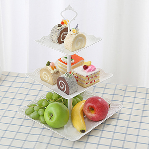 <span class=keywords><strong>Plateau</strong></span> <span class=keywords><strong>à</strong></span> desserts <span class=keywords><strong>à</strong></span> 3 niveaux, pour thé, fête d'anniversaire, salon support <span class=keywords><strong>à</strong></span> gâteaux, <span class=keywords><strong>plateau</strong></span> <span class=keywords><strong>à</strong></span> fruits - Product Image 3