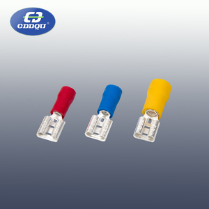 PVC Isolé Femelle Sectionneurs <span class=keywords><strong>FDV</strong></span> 2 - 250 Rapide À Sertir Connecteurs de Bornes Électriques - Product Image 5