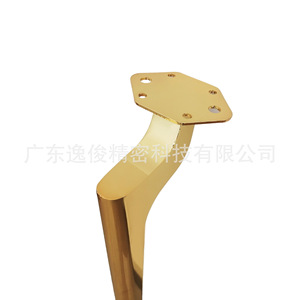 Stainless Steel Gold <b>Table</b> <b>Leg</b> 700mm Minimalist Design Heavy Duty Furniture Support - Product Image 5