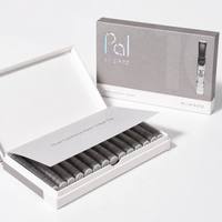Boîte à cigarettes de luxe en forme de grand piano, design personnalisé, en carton blanc, noir et bleu, emballage en papier pour cigarettes