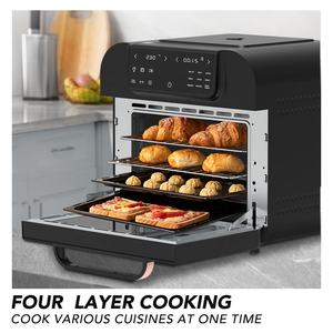 Four <span class=keywords><strong>friteuse</strong></span> à <span class=keywords><strong>air</strong></span> numérique multifonction XL haut de gamme avec 10 programmes préréglés, <span class=keywords><strong>friteuse</strong></span> à <span class=keywords><strong>air</strong></span> saine sans huile électrique Freidora De Aire - Product Image 2