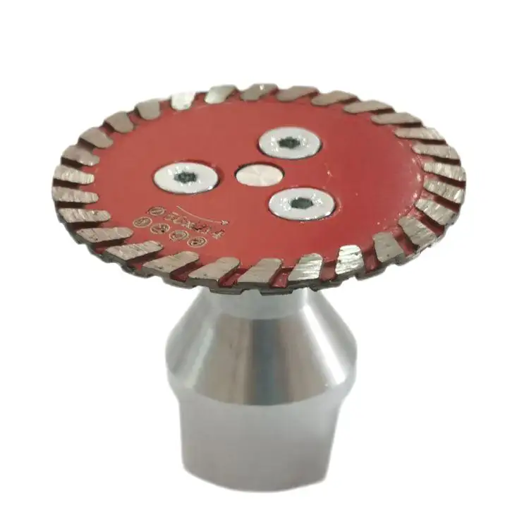 Roda de corte de telha cerâmica turbo diamante serra serra disco de esmerilhamento para concreto