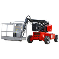 Plataforma Elevadora de Brazo Curvo para Trabajos Aéreos en Altura, para Instalación de Lámparas, Ingeniería Municipal y Aplicaciones Multifield