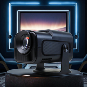 Projecteurs LCD mini à courte focale 2026 HY320, projecteur publicitaire Android 14 à courte focale, projecteur HD 720p pour projection aérienne |   Prise en charge 4K, WiFi, <span class=keywords><strong>Bluetooth</strong></span>, SMA - Product Image 1