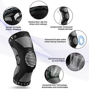 PAIDES Hot Sale Knee Support Knee Pain Relief Knee Brace Stabilizer For Women Men Working Out Use