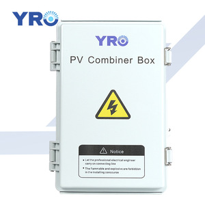 กล่องรวมสายไฟโซลาร์เซลล์ YRO PV ขนาด 290x190x140 มม. วัสดุ ABS กันน้ำ สำหรับติดตั้งภายนอกอาคาร สีเทา แบบติดผนัง - Product Image 1