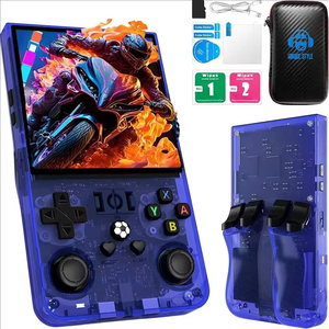 L R36 Max Handheld <strong>Game</strong> <strong>Console</strong> 64G 18000 <strong>Games</strong> Stroge Bag 4 Inch Screen Retro Classic Portable Handheld Video <strong>Game</strong> <strong>Console</strong>