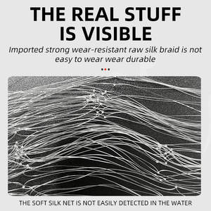 Lưới Đánh Cá bẫy mồi lưới đúc lò xo dây Đồng hạt phát sáng lưới lưới đánh cá lưới nylon bẫy câu cá - Product Image 5