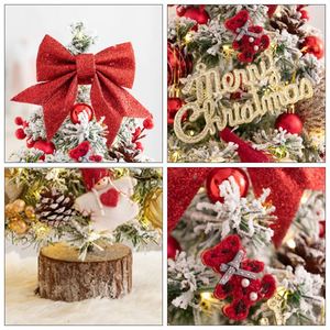 Adornos Navideños de PVC Artificiales Pequeños al por Mayor 2024, Decoración Navideña para Mesa y Hogar, Árbol de Navidad para Negocios - Product Image 4