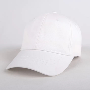 Casquette de baseball unisexe à 6 panneaux en coton doux, non structurée, faible MOQ, vente en gros, casquette vierge avec motif imprimé américain pour hommes - Product Image 4