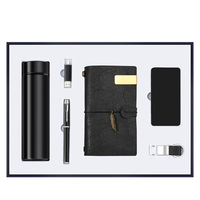 Produits Tendances 2026 Nouveautés pour Carnet en Cuir Personnalisé de Luxe avec Logo, Coffret Cadeau d'Affaires Promotionnel pour Homme