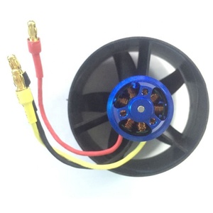Ventilateur à pales cannelées (<span class=keywords><strong>EDF</strong></span>) 70 mm / 90 mm à 6 pales avec moteur brushless F2839 3000KV / F3553 1750KV 650W/ 1600W pour avion RC - Product Image 1
