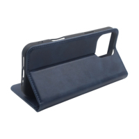 Casing Ponsel Kulit PU Matte Mewah Anti Air Anti Benturan Desain Dompet Magnetik dengan Penyangga Kamera untuk iPhone 15