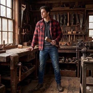 Jeans Clásicos Vintage de Alta Calidad para Hombre, Jeans Ajustados Casuales Originales, Jeans Elásticos para Exteriores, Pantalones de Moda Urbana para Hombre - Product Image 1