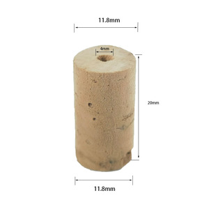 Piccolo Mouthpiece Cork 11.8mm Diameter 20mm Length With 4mm Hole <b>Musical</b> <b>Instrument</b> Accessory - Product Image 1