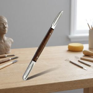 Juego de cuchillos quirúrgicos de acero inoxidable BK Industries con mangos de madera, manual para uso dental, clase I, certificado CE - Product Image 6