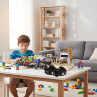 Pabrik ACEBOTT Grosir Perlengkapan Pendidikan Pabrik Pintar DIY ACE Code Programmable Wooden ESP32 IOT Stem Learming Kits untuk Arduino