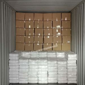 Chiffons en coton blanc recyclé pour essuyage industriel, 100% coton - Product Image 1