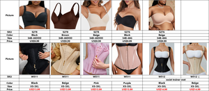 Faja Post-Operatoria a Compressione per Donna, Colore Pelle, Tinta Unita, Supporto Medio, Vendita all'Ingrosso - Product Image 6