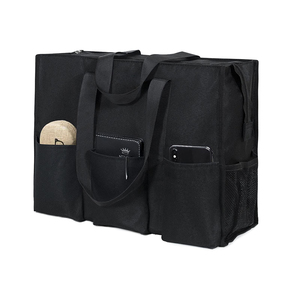 Bolsa de Lona Resistente al Agua, Personalizada con Iniciales, Bolsa de Hombro con 13 Bolsillos, Organizador Impermeable para Artículos Esenciales - Product Image 1