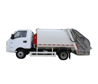Mini camion à ordures électrique, compacteur de déchets, adapté aux sous-sols, camion de transport de déchets, 62 kWh