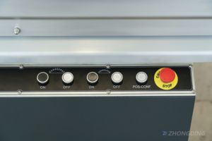 Automatische PLC-gesteuerte Melamin-Schneidebrettmaschine mit Schiebetisch-Säge - Product Image 2