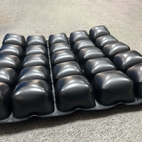 25 coussins d'airbag 3D en TPU, caoutchouc pur, décompression, coussin de bus longue distance sédentaire, coussin ergonomique gonflable à pression