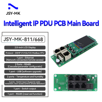 Módulo PDU IP con Control Remoto SNMP V3, Unidad de Distribución de Energía para Montaje en Rack, para Centro de Datos y Sala de Servidores