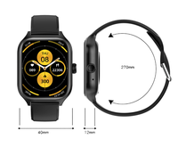 Montre Connectée C20 Pro à Écran Tactile, Cadran Personnalisable, Appel Téléphonique, Fitness pour Femmes, Étanche, Android, Reloj Smart Watch