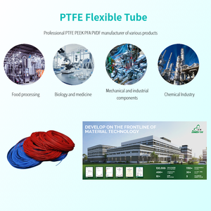 أنبوب مرن <span class=keywords><strong>PTFE</strong></span> عالي الجودة يوفر مرونة فائقة في الاستقرار الكيميائي ومقاومة درجات الحرارة-أنبوب مرن <span class=keywords><strong>PTFE</strong></span> - Product Image 5