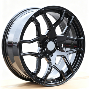 Jantes forgées de style Black Knight de qualité assurée, 23, 24, 25, 26 pouces, 5x112, pour <span class=keywords><strong>Audi</strong></span> <span class=keywords><strong>Q3</strong></span> <span class=keywords><strong>Sportback</strong></span>, à huit branches, avec moyeu personnalisé - Product Image 4